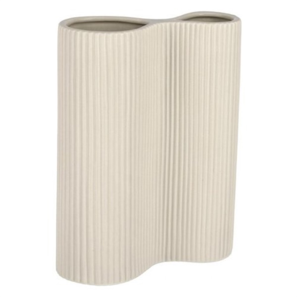 Vaso Yes Everyday 0503260 VIVY Striato doppio Avorio