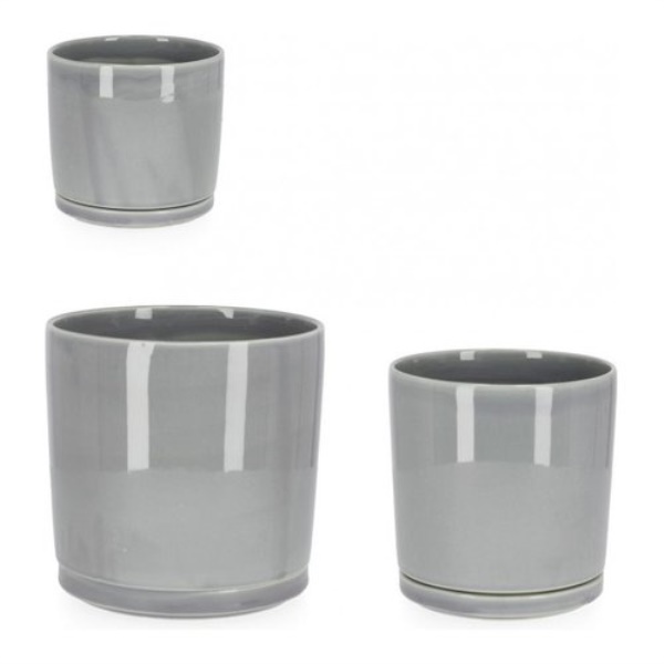 Set vasi piante Yes Everyday 0143172 ELIZA Grigio