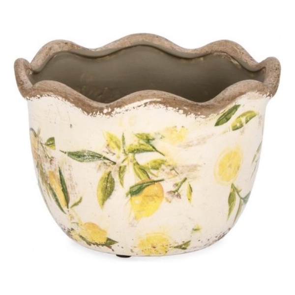Vaso Yes Everyday 0143134 SORRENTO Tondo alto Decoro limoni