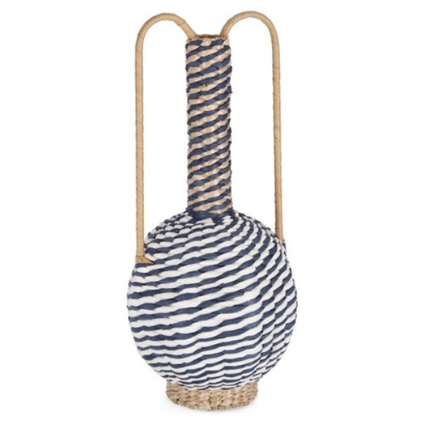 Vaso Yes Everyday 0141478 NAMIBIA Anfora alta Blu e Bianco