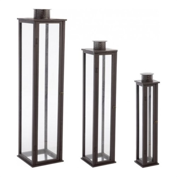 Set lanterne Yes Everyday 0141491 TORSTI Legno scuro