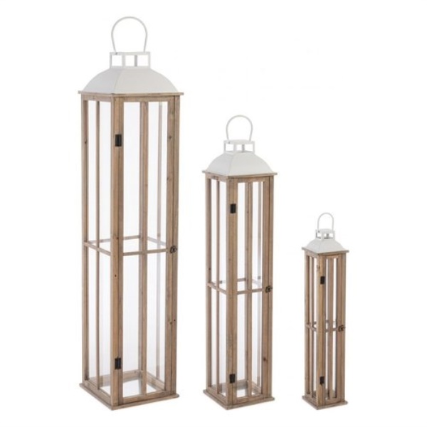 Set lanterne Yes Everyday 0141500 SHAYRA Bianco