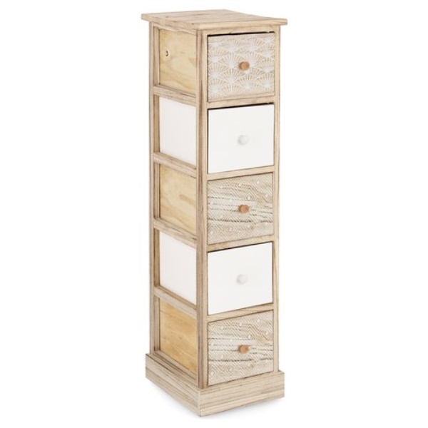 Cassettiera Yes Everyday 0210682 FINNLEY Legno e Bianco