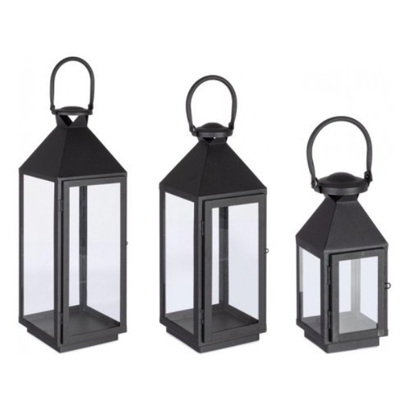 Set lanterne Yes Everyday 0141518 LUCINDA Nero