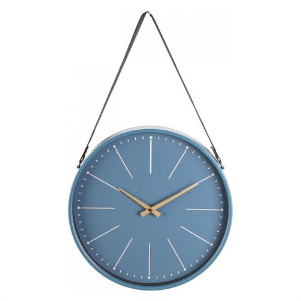 Orologio da parete Yes Everyday 0182437 TIMELY Blu