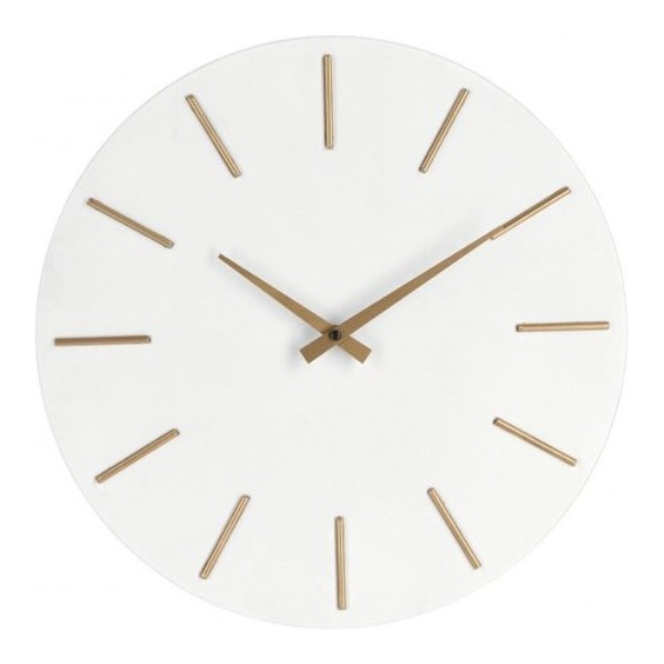 Orologio da parete Yes Everyday 0182380 TIMELINE Bianco