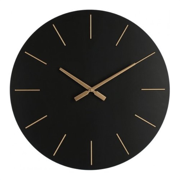 Orologio da parete Yes Everyday 0182385 TIMELINE Nero