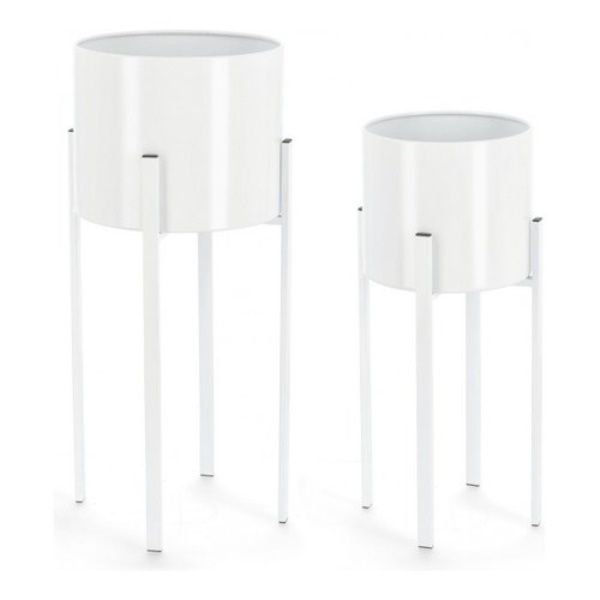 Set porta vasi piante Yes Everyday 0741482 ESTER Bianco