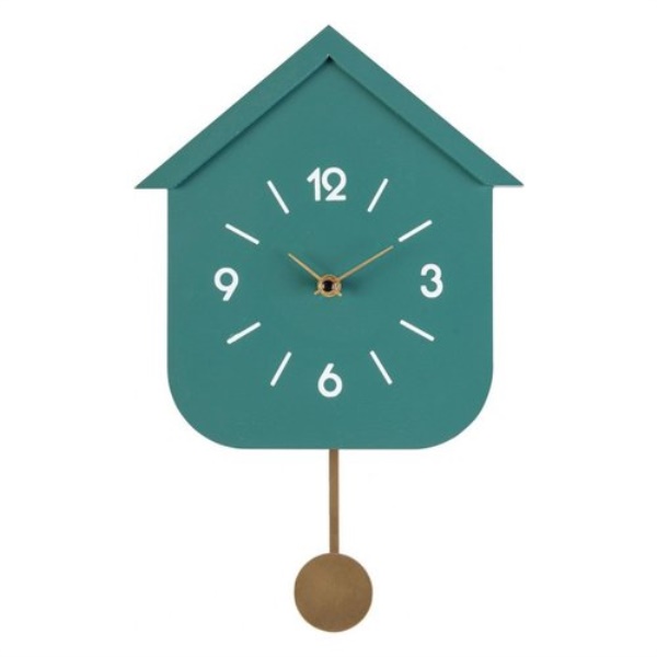Orologio da parete Yes Everyday 0182444 HOME Pendolo Verde