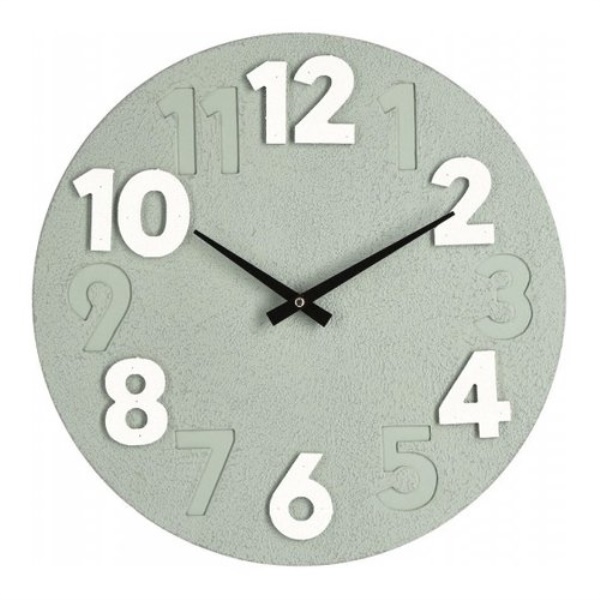 Orologio da parete Yes Everyday 0182405 TIMING Verde salvia