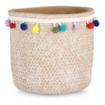 Yes Everyday - Vaso Yes Everyday 0143237 VENEZUELA Tondo con ponpon Beige multicolore