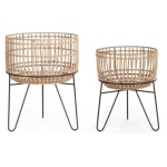 Yes Everyday - Set porta vasi piante Yes Everyday 0141451 YULIAN 2 supporti treppiede