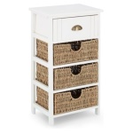 Cassettiera Yes Everyday 0210672 SIERRA Bianco e Marrone