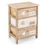 Yes Everyday - Cassettiera Yes Everyday 0210683 EMOTIONS Legno e Bianco