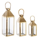 Yes Everyday - Set lanterne Yes Everyday 0141546 FLURRY Oro