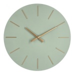 Yes Everyday - Orologio da parete Yes Everyday 0182388 TIMELINE Verde salvia