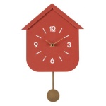 Yes Everyday - Orologio da parete Yes Everyday 0182445 HOME Pendolo Rosso mattone