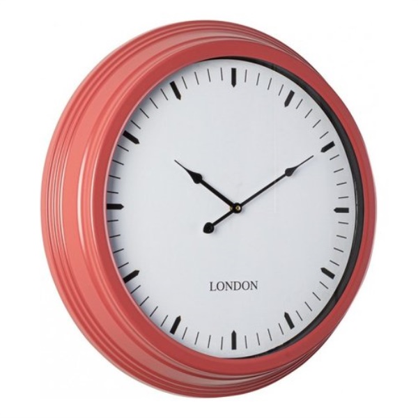 Orologio da parete Yes Everyday 0182457 MATHIAS Rosso mattone