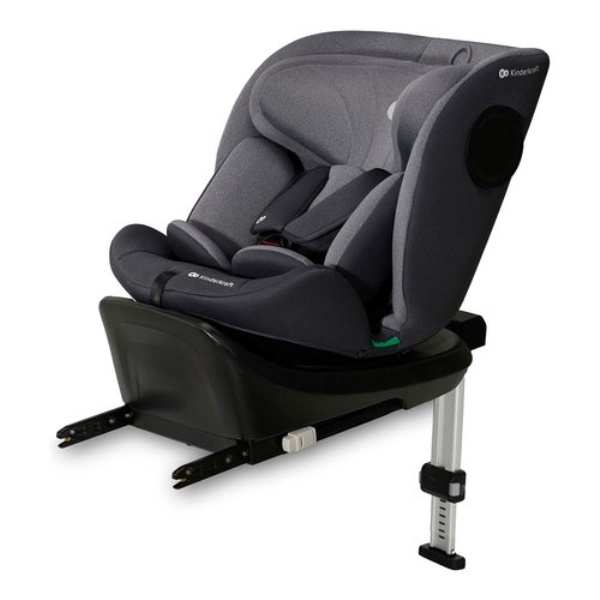Seggiolino auto Kinderkraft KCI36000GRY0000 I 360 girevole reclinabile