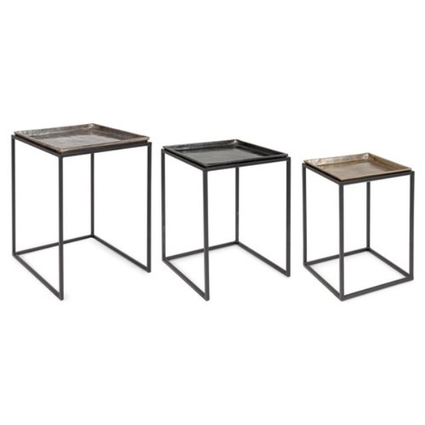 Set tavolini Bizzotto Homemotion 0746450 AMIRA