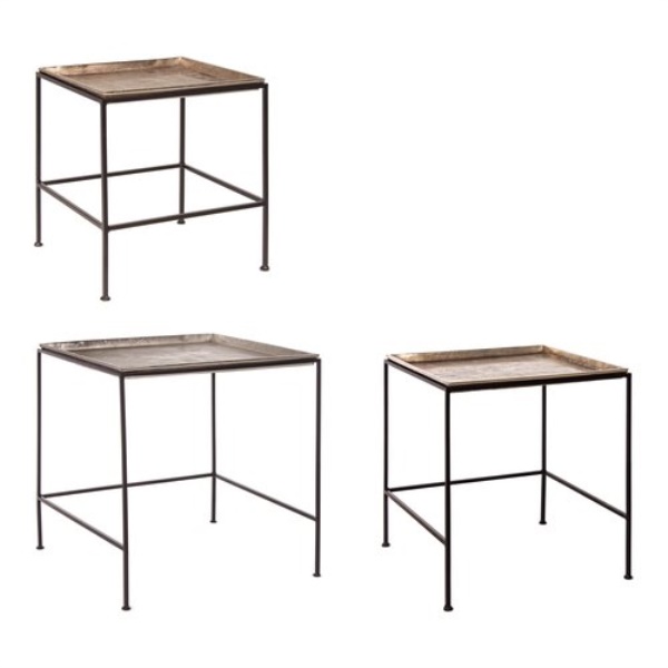 Set tavolini Bizzotto Homemotion 0746325 AMIRA
