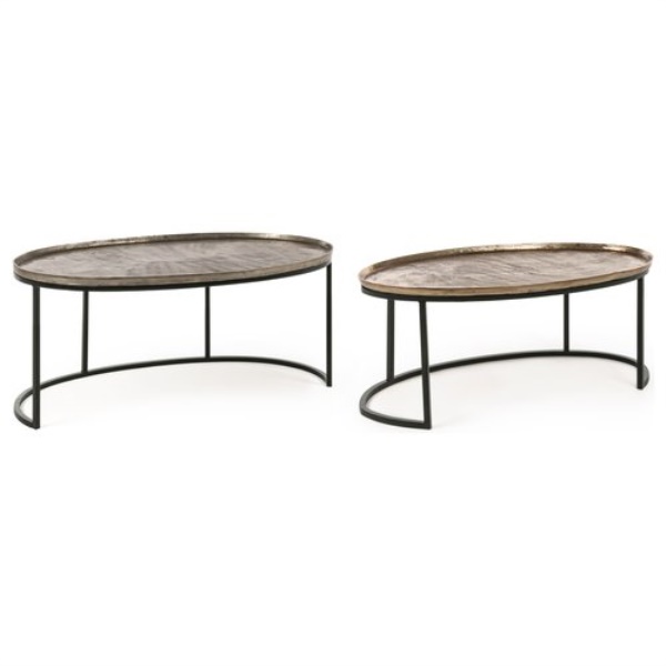 Set tavolini Bizzotto Homemotion 0746324 AMIRA