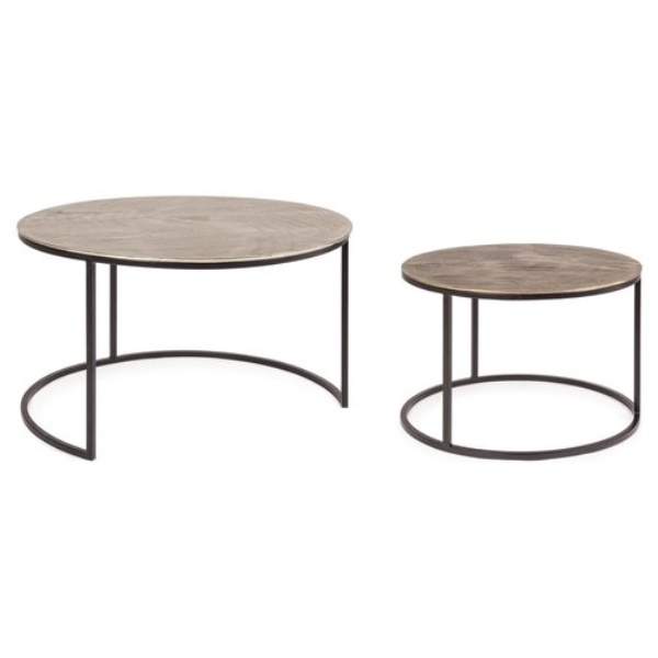 Set tavolini Bizzotto Homemotion 0746323 AMIRA