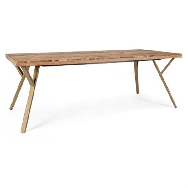 Tavolo Bizzotto Homemotion 0746802 RAIDA Legno
