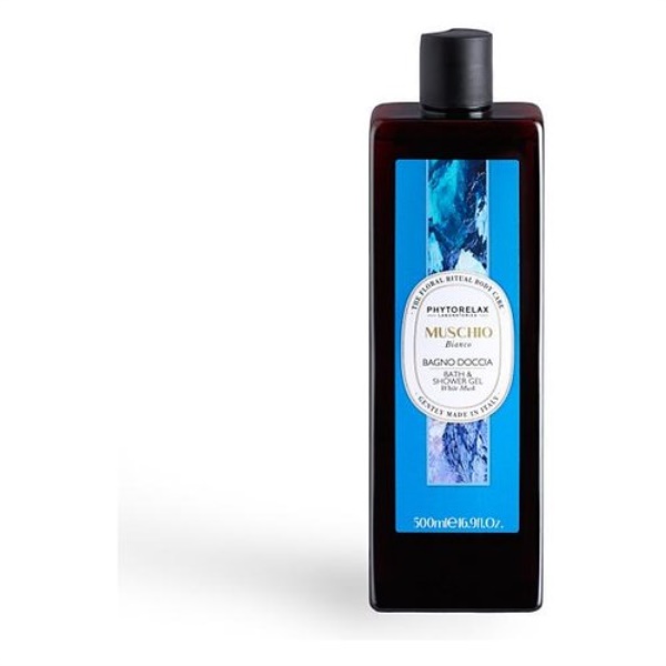 Bagnoschiuma Phytorelax Muschio Bianco Bagno Doccia 500 ml