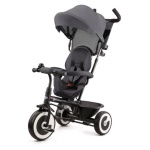 Kinderkraft - Triciclo Kinderkraft KRASTO00GRY0000 ASTON Passeggino 3 in 1 Grey