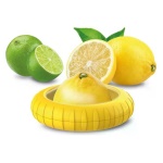 Pedrini - Contenitore alimenti Pedrini 04GD309-6 LILLO FRESH Salva limoni Giallo