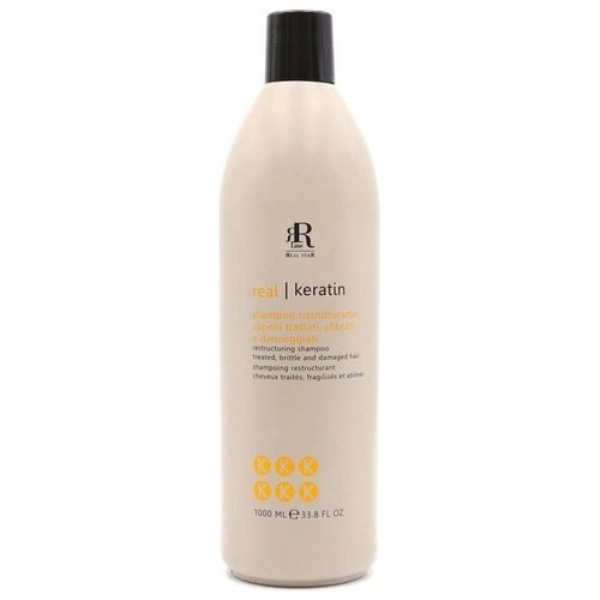 Shampoo capelli RR Line Real Keratin Ristrutturante Cheratina 1000 ml