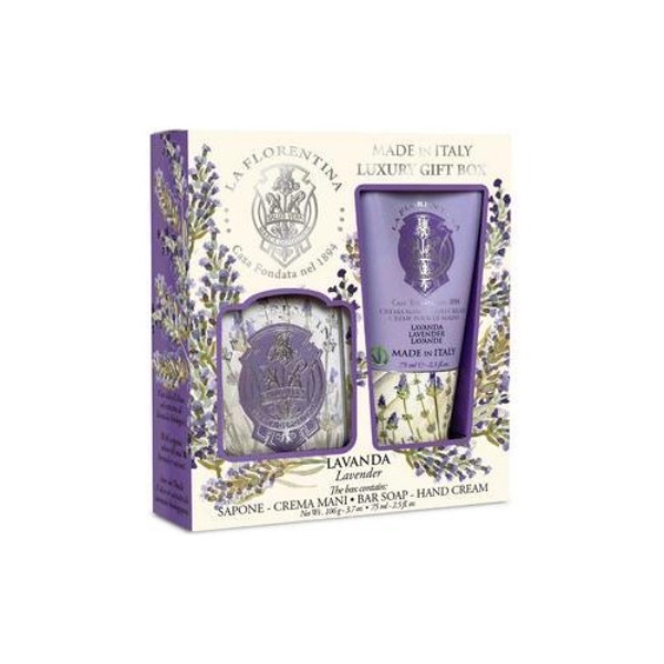 Detergente La Florentina Hand Set Iris Lavanda 75 ml + 106 G