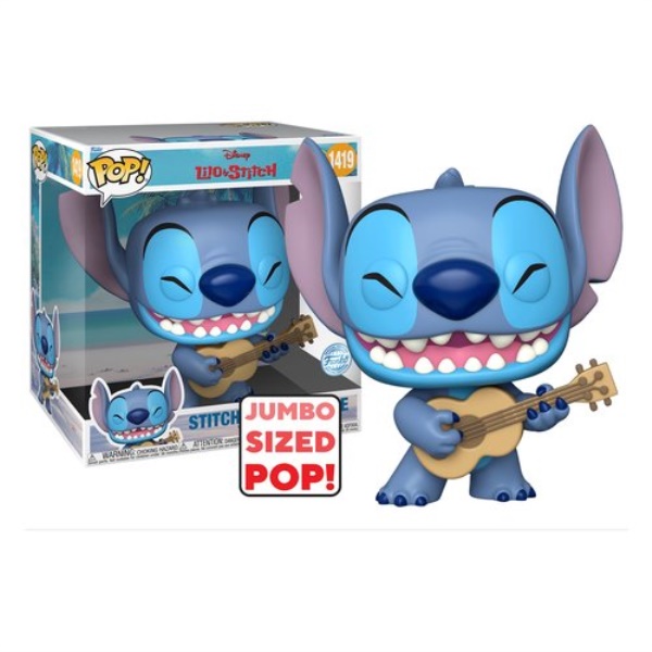 Personaggio collezione Funko 76786 POP DISNEY Lilo & Stitch with Ukule