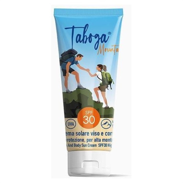 Solare protettivo Taboga montagna crema viso e corpo spf 30 100 ml