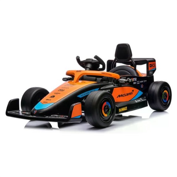 Auto elettrica Biemme by Bcs 1123 BK MCLAREN F1 Team 12V RC Nero e Ara