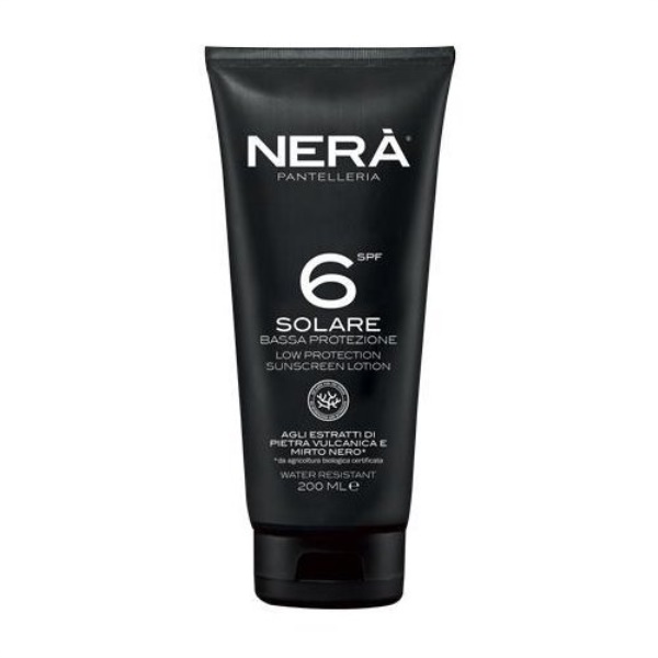 Solare protettivo Nerà Pantelleria Crema Bassa Protezione Spf 6 200 ml