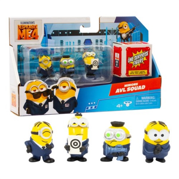 Set personaggi Giochi Preziosi MN401000 CATTIVISSIMO ME 4 Assortito