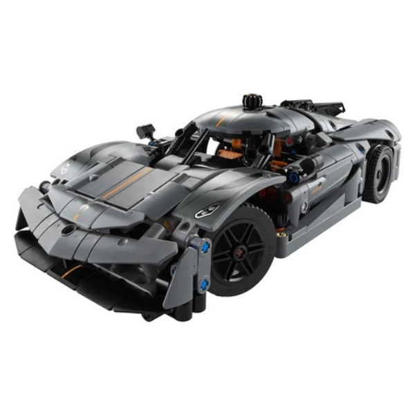 Costruzioni LEGO 42173 TECHNIC Hypercar Koenigsegg Jesko Absolut Grey