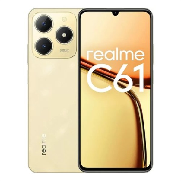 Smartphone Realme 631011003017 C61 Sparkle gold