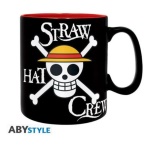 ABYstyle - Tazza mug Abystyle ABYMUGA451 ONE PIECE Logo Straw Hat Crew Nero