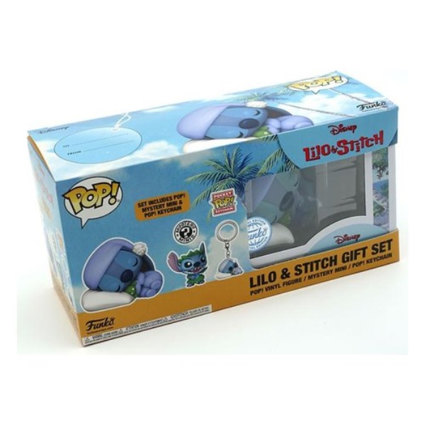 Personaggio collezione Funko 83577 POP DISNEY Lilo & Stitch Gift Set L