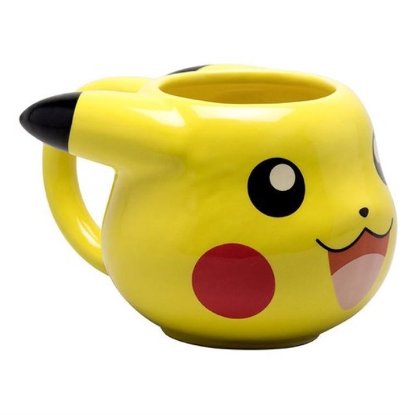 Tazza mug Abystyle ABYMUGA474 POKÉMON 3D Pikachu Head Giallo