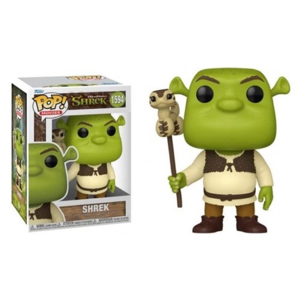 Personaggio collezione Funko 81176 POP MOVIES Shrek 30th with Snak 159