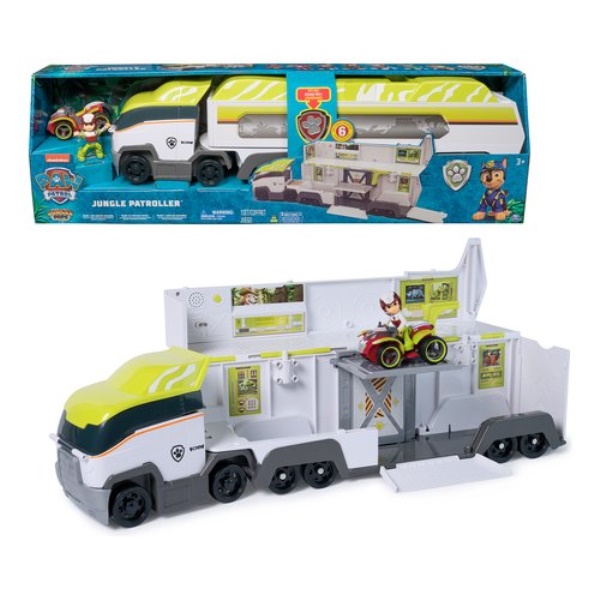 Playset personaggio Spin Master 6072465 PAW PATROL Jungle Patroller Pl