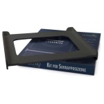 Igenio - Kit colonna asciugabiancheria Igenio 997 Universale Antracite