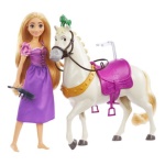 Hasbro - Set bambola Hasbro HLW23 DISNEY PRINCESS Rapunzel & Maximus Assortito