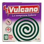 Vulcano - Insetticida spirale Vulcano 82009 Extra +