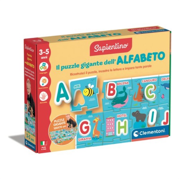 Gioco educativo Clementoni 16858 SAPIENTINO BABY MONTESSORI Il Puzzle 