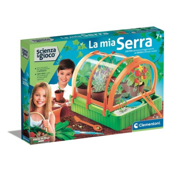 Gioco educativo Clementoni 19393 SCIENZA E GIOCO La Mia Serra Laborato